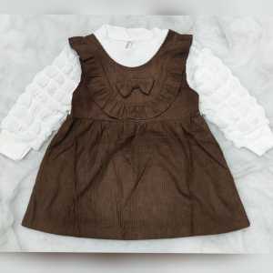 [JUMBOLAND] 1-4th PREMIUM dress import tangan panjang. dress model. motif random. jagung