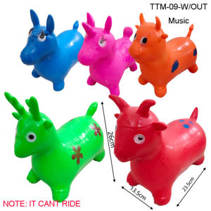 SH Bouncy Donkey Animal Kiddie Inflatable Toys Jumping Horse with & without Music