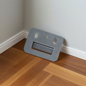 BW-C1305 Klip WPC Wall Panel Stainless Steel Untuk Pemasangan Dinding / Klip Wall Panel Dinding