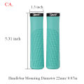 ODI MTB Grips Soft Rubber Lockable Mountain Bike Grips Non-slip Ultralight Integrated Handlebar Grip Bicycle Parts. 