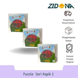 puzzle kepik Rabbit&Turtle Bahan MDF