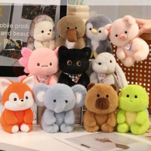 FELIZ Đồ nhồi bông Búp bê bạn đồng hành bằng lông mềm 15cm Con voi Gối thú nhồi bông Dễ thương Gấu Đồ chơi nhồi bông hình thú Quà tặng cho giấc ngủ