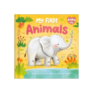 My First Words Board Book With Touch & Feel on Every Page (Hardcover) For Toddlers