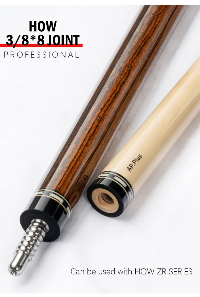 HOW cue AP Plusシャフト HOW Cue AP PLUS Shaft Pool Cue Professional 13.1mm 3/8*8
