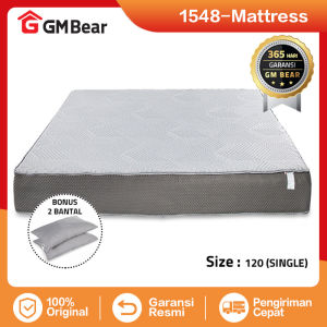 GM Bear Kasur Matras Busa Free 2 Bantal P0380 (1548/1549/1550) - Mattress In a Box