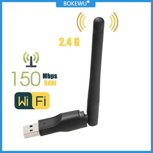 BOKEWU 150Mbps MT7601 Wireless Network Card Mini USB WIFI Adapter LAN WiFi Receiver Dongle Antenna 802.11 b/g/n