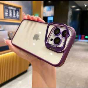 HYBRID STANDING CAMERA CASE 15 PROMAX 15 PRO 15 14 PLUS 14 13 PRO 13 12 PROMAX 12 11 PROMAX 11 SOFT CASE + FREE RING LENSA CAMERA