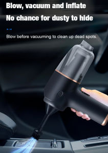 Mini Vacuum Cleaner Portable Car Vacuum Dual Use for Home and Car Powerful Suction
