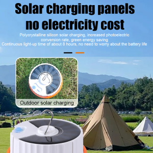 🔥Hot In Stock🔥LED Long-lasting Camping Light Solar Telescopic Light Outdoor Camping Tent Light