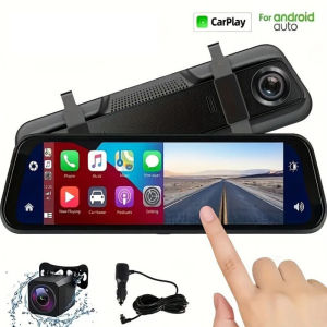 M8 PRO 4K WIFI GPS Car DVR Dash Camera 9.66 Inch Streaming Media Dual Camera Front & Rear Dual Recording Full HD 1080P IPS AUTHENTIC