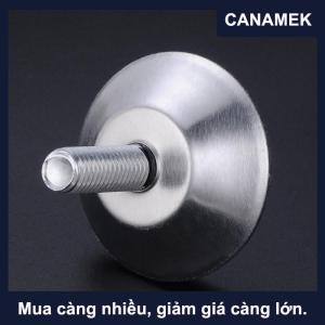 【CANAMEK】 5 chiếc chân đồ nội thất bằng thép Chân đế chống trượt chân tủ để bàn chân đế cân bằng điều chỉnh được vít M8 M10 15mm-27mm