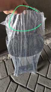 COD Kursi Lipat Impor Kursi Makan Bulat Bangku Belajar Folding Chair Kursi Cafe