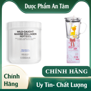 [ HÀNG CÔNG TY ] Bột collagen hỗ trợ trẻ hóa da CodeAge Marine Collagen Peptides 450g