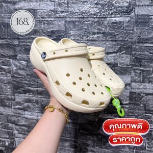 Crocs รุ่นเพิ่มสูง รองเท้าสำหรับผู้หญิงสูง2นิ้ว มีหลายสี พร้อมส่งทันที🚚