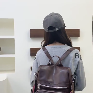 Ba lô Ví cho Nữ Da PU thời trang du lịch Túi đeo vai nữ lớn