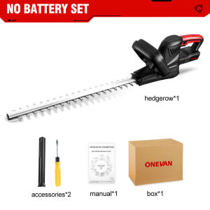 ONEVAN 510MM Cordless Brushless Hedge Trimmer SK5 Garden Trimmer Pruning Saw 7200SPM Lawn Mower Garden Pruning Tool For Makita 18V Battery
