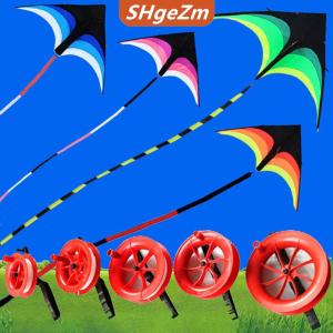 [COD] SHgeZm Diều bánh xe Chiều dài 30 50 100 150 200m ngoài trời bi bánh xe diều CuộN công cụ xử lý dây dây cuộn phụ kiện diều