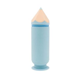 DUOJI Creative Pencil Shape Pen Holder Large Capacity Waterproof Silicone Pencil Case Stationery Organizer Multi-functional Stationery Storage Box Students