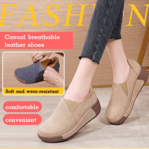 Casual Mom Shoes Thick Bottom Rocking Shoes Sports Womens Shoes