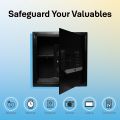 Yale Stellar 390/DB2 Large Security Safe - Biometric - Digital Pad - 2x Override Keys - USB Port For Emergency Power. 