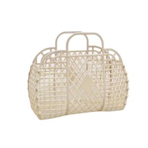 Portable Shower Basket Detachable Foldable Handheld Bathroom Items Snack Sorting Basket Jelly Bags Home Storage Organization