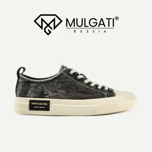 Giày thể thao nam MULGATI Denim Sneaker vải jeans đế cao su - L82201