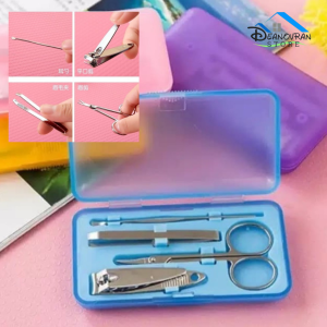 DNV - paket manicure set 4in1 gunting kuku pinset korek kuping set isi 4