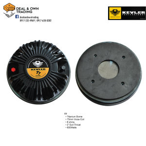 Kevler T7 600W RMS 8ohms Titanium Compression Driver Unit for Tweeter