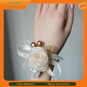 ❣️❣️❣️ Exquisite Beautiful Bridesmaid Bracelet Romantic Rose Wristband Small Fresh Ribbon Bracelet Fashion Jewelry Accessories Gifts