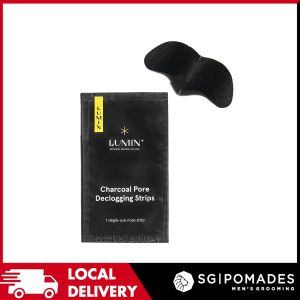 Lumin Charcoal Pore Declogging Strips (10/15-pack) Target Clogged Pores - Detoxifying Formula Suits Any Skin Type - SGPomades Official Retailer-SGPOMADES