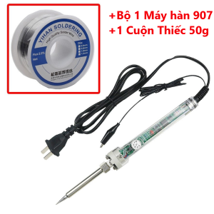 Combo Máy hàn 907+Cuộn Thiếc 50g