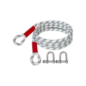 Chuyên nghiệp phục hồi dây với dải phản quang thời tiết dây kéo cứu hộ xe khẩn cấp Dây thừng thiết lập để sử dụng ban đêm