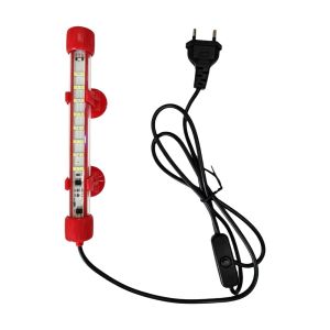 Color Lights Fish Tank Light Lighting EU Plug Color Fish Brightening Lamp Decorative Waterproof Aquarium LED Light For Home