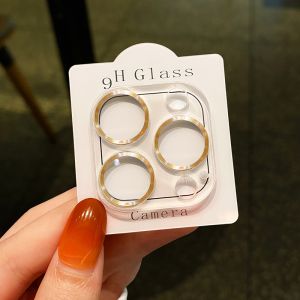 Full Coverage Camera Glass For iPhone 14 13 12 11 Pro Max Mini Plus Full Clear Protective Lens Screen Protector