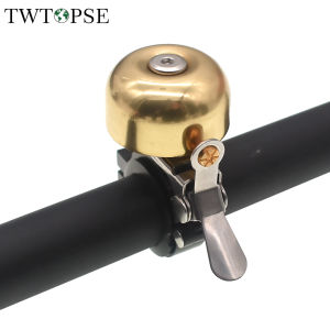 TWTOPSE Classic Metallic Bike Bell For Brompton Folding Bicycle Horn 3SIXTY PIKES Dahon Birdy Crius FNHON MINI Ring Parts
