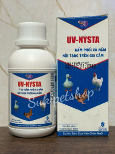 UV-NYSTA - 100ML - SẢN PHẨM HỖ TRỢ CẢI THIỆN VÀ KIỂM SOÁT TÌNH TRẠNG NẤM PHỔI NẤM NỘI TẠNG CHO GIA CẦM