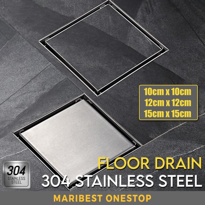 Floor Drain 304 Stainless Steel Floor Trap Grating Floor Trap Anti