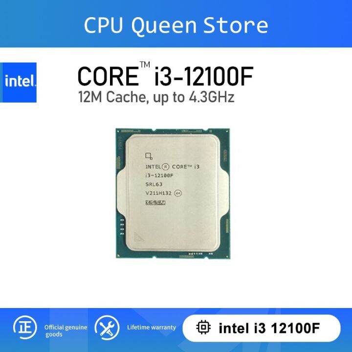 NEW Intel® Core™ i3-12100F Processor 4-core 8-thread12M Cache, up to 4. ...