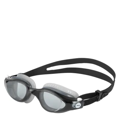 Slazenger Unisex Juniors Aero Junior Swimming Goggles(Black/Smoke)- Sports Direct Junior
