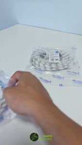 สายไฟเตารีด Sentoshi หัวหล่อ 3 ขา (มีกราวด์) ขนาด 3x0.75  สายถักใยแก้วทนความร้อนสูง สำหรับเตารีดไอน้ำ/เตารีดแห้ง