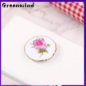 【Greenwind】 แจกันเซรามิกสำหรับตกแต่งบ้านตุ๊กตาขนาดเล็กงานแฮนด์เมดแจกันเซรามิกสำหรับตกแต่งบ้านตุ๊กตา