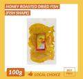 Buk Seng Honey Roasted Dried Fish (Fish Shape) 100g. 