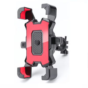 EKLEVA Bicycle Mobile Phone Bracket Mountain Bike Motorcycle Shock-absorbing Riding Bracket Adjustable Rotatable Convenient and Stable