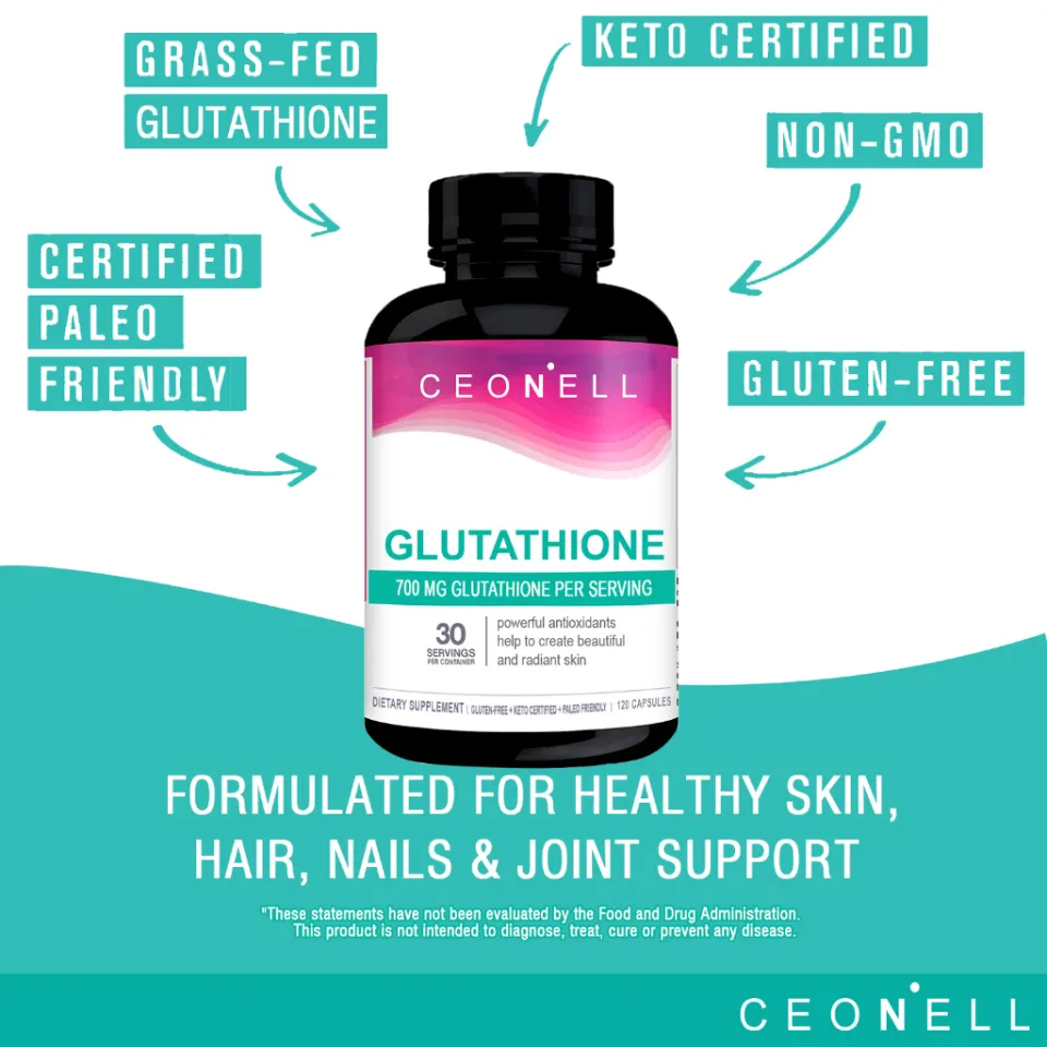 ceonell glutathione CEONELL Glutathione Capsule Collagen with Vitamin C Whitening Anti Aging  Capsule Beauty Supplements