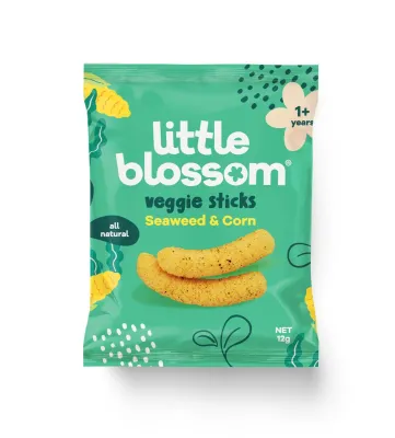 Little Blossom Veggie Sticks - Seaweed & Corn