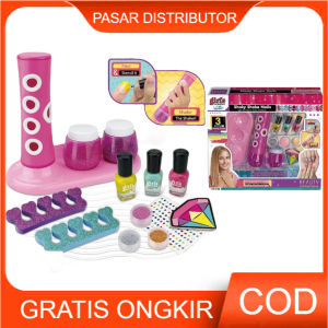 Mainan Anak SHAKY SHAKE NAILS BEAUTY ART NAIL SALON A476 Mainan Kuku Kukuan Glitter Nail Art Anak Mainan Anak Perempuan - Mainan Anak Laki Laki