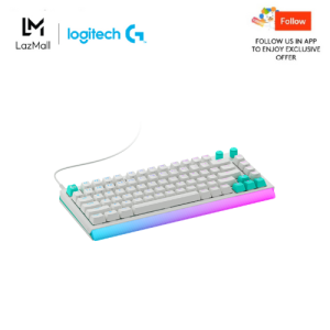 Logitech G512 X 75 Dual Swap Hot-Swappable TMR Analog / Mechanical Gaming Keyboard 8K Polling Rate Custom Actuation 0.1 - 4.0 mm RAPID TRIGGER LIGHTSYNC RGB Wired PC Mac