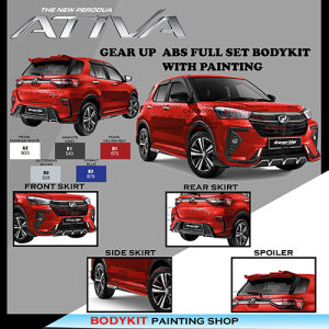 PERODUA ATIVA 2021 OEM GEAR UP LOOK FULL SET ABS BODYKIT WITH PAINT SKIRTING (FRONT SKIRTSIDE SKIRTREAR SKIRTSPOILER) Perodua Active Body Kit 2021 Supra Body Kits Body Kit For Prius - Lazada
