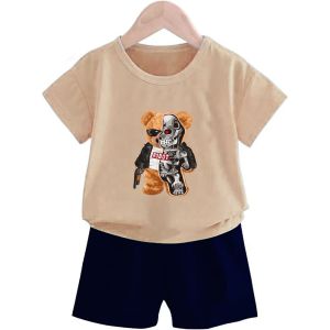 setelan anak laki laki motif ROBOT