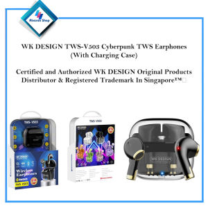 WK DESIGN TWS-V503 Cyberpunk TWS Earphones (With Charging Case)
